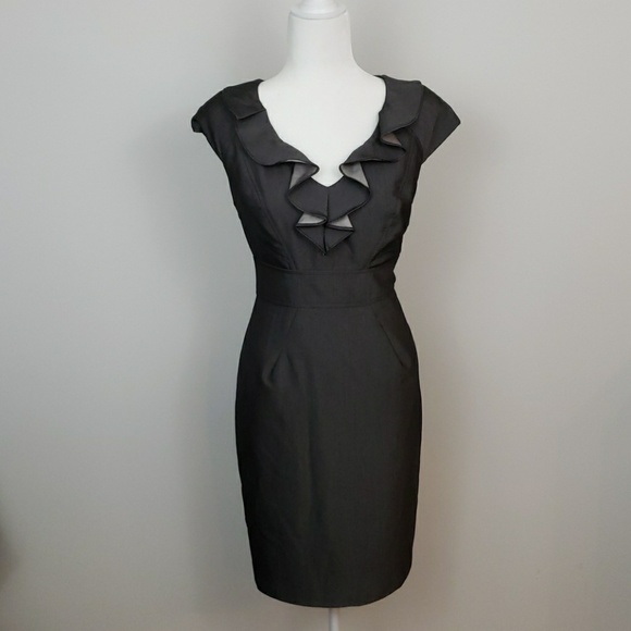 Sandra Darren Dresses & Skirts - Sandra Darren EUC Gray Dress Size 6